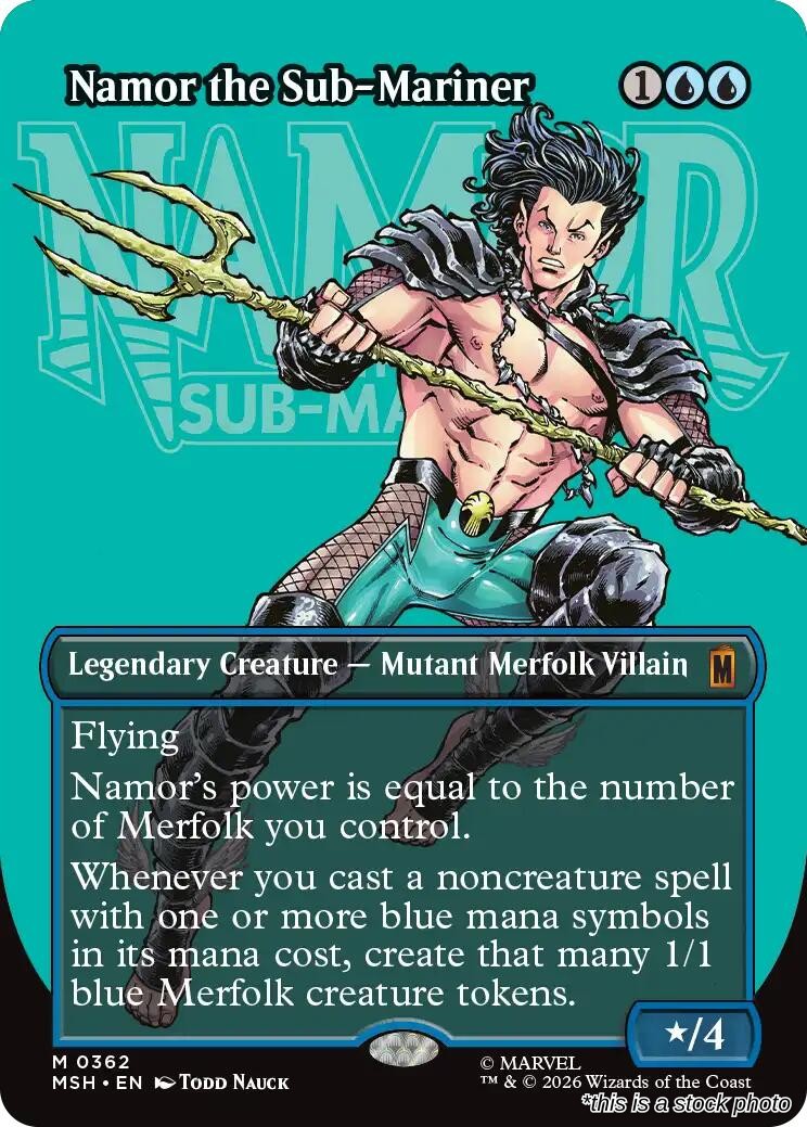 Namor the Sub-Mariner (Borderless) (0362)
