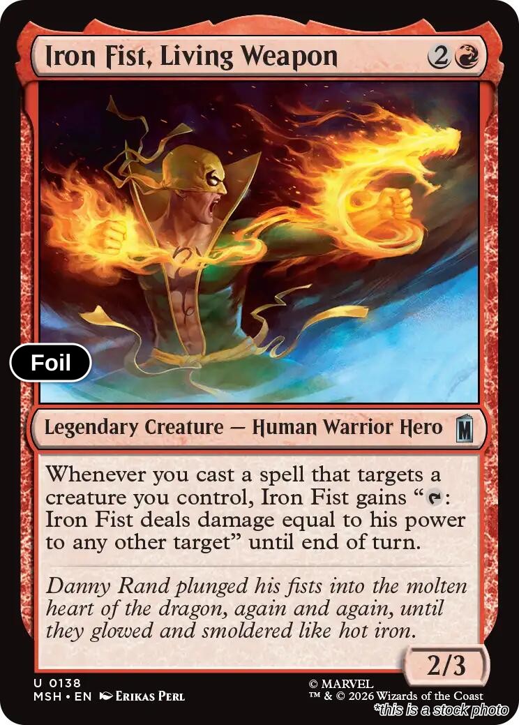 Iron Fist, Living Weapon