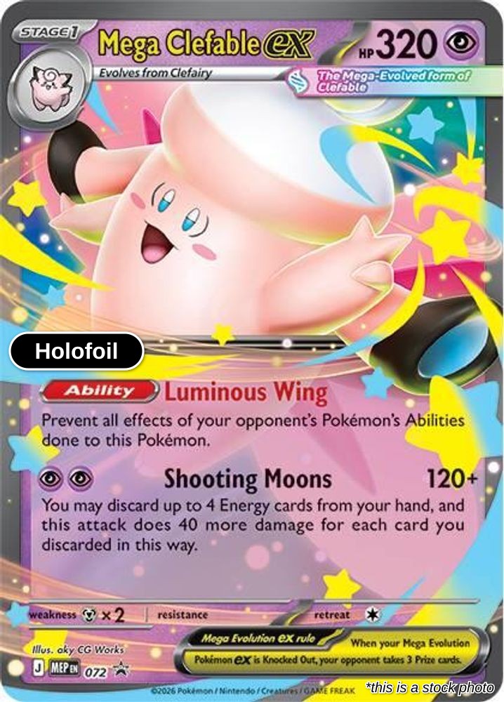 Mega Clefable ex - 072