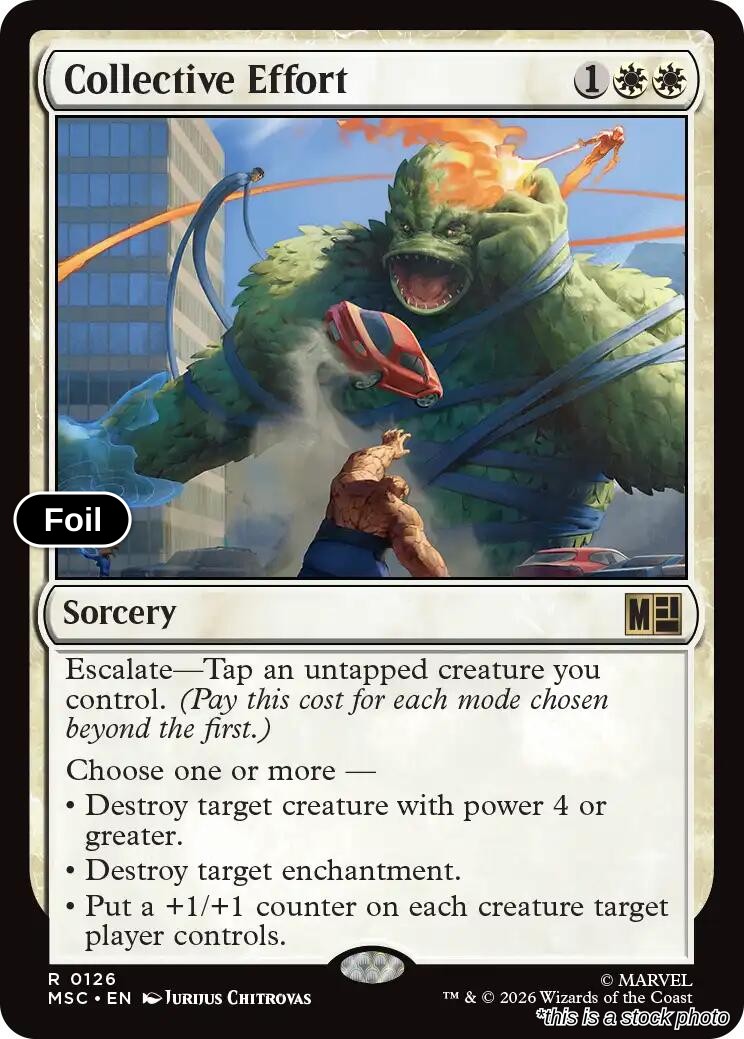 Collective Effort (Surge Foil)