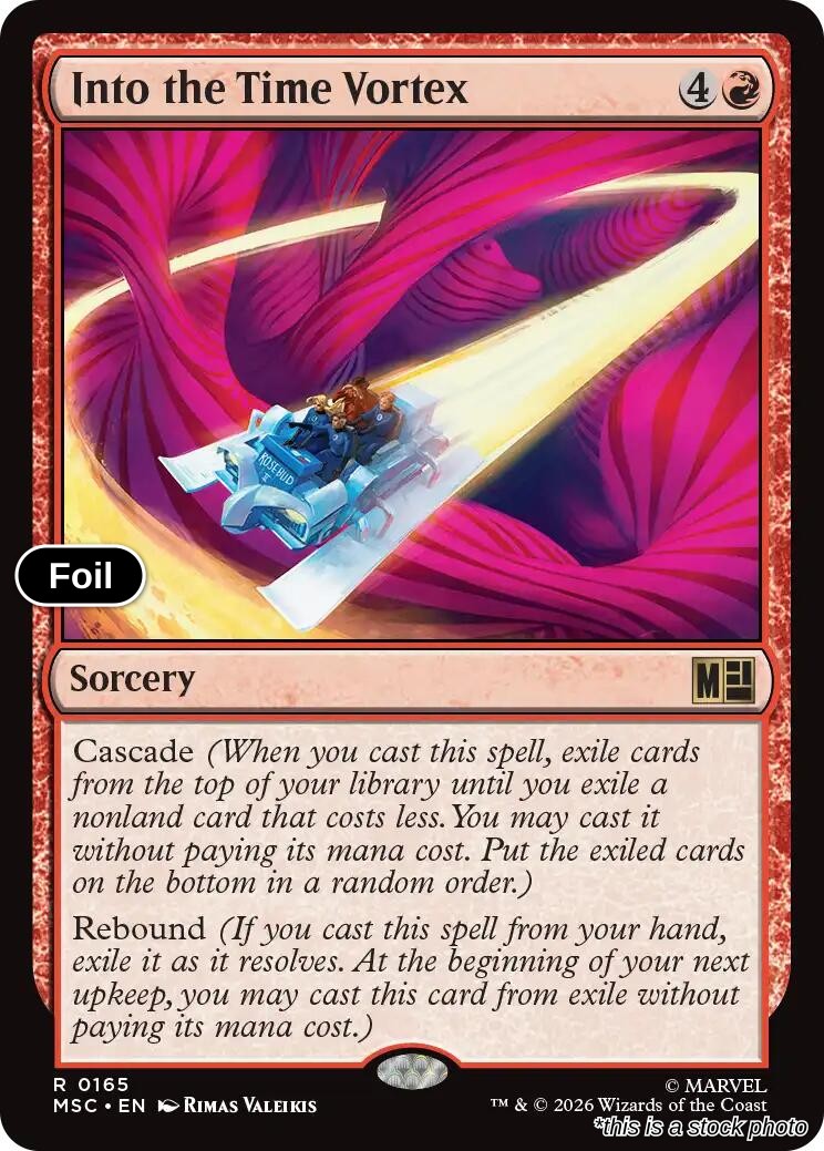Into the Time Vortex (Surge Foil)