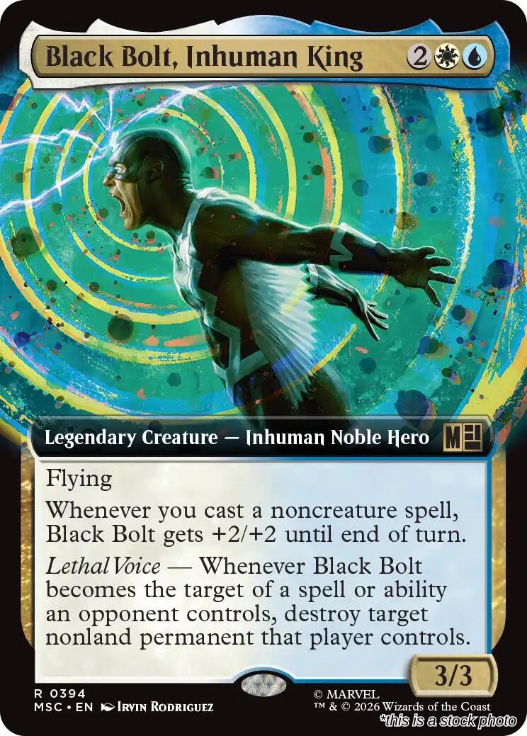 Black Bolt, Inhuman King (Extended Art)