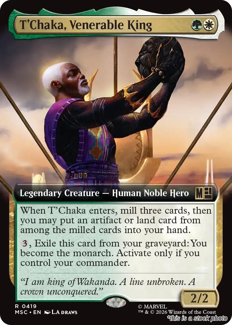 T'Chaka, Venerable King (Extended Art)