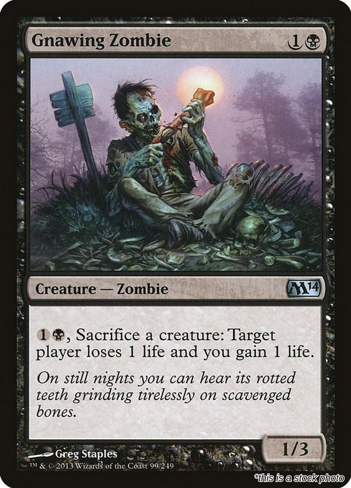 Gnawing Zombie