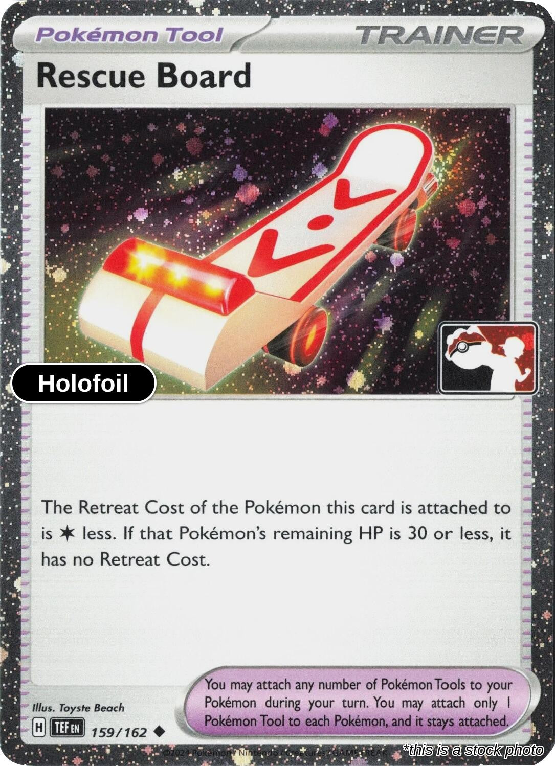 Rescue Board - 159/162 (Cosmos Holo)