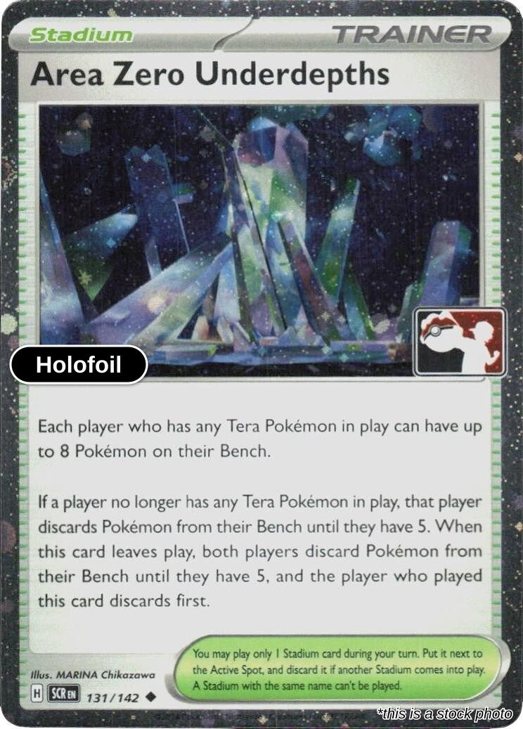Area Zero Underdepths - 131/142 (Cosmos Holo)