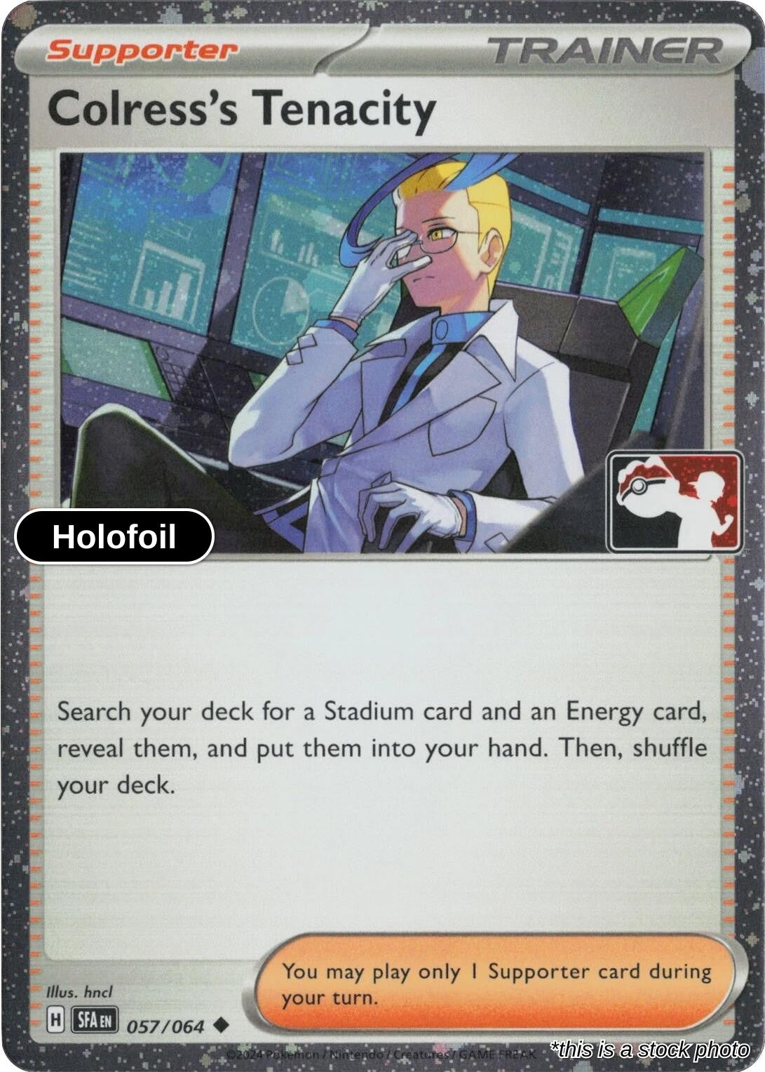 Colress's Tenacity - 057/064 (Cosmos Holo)