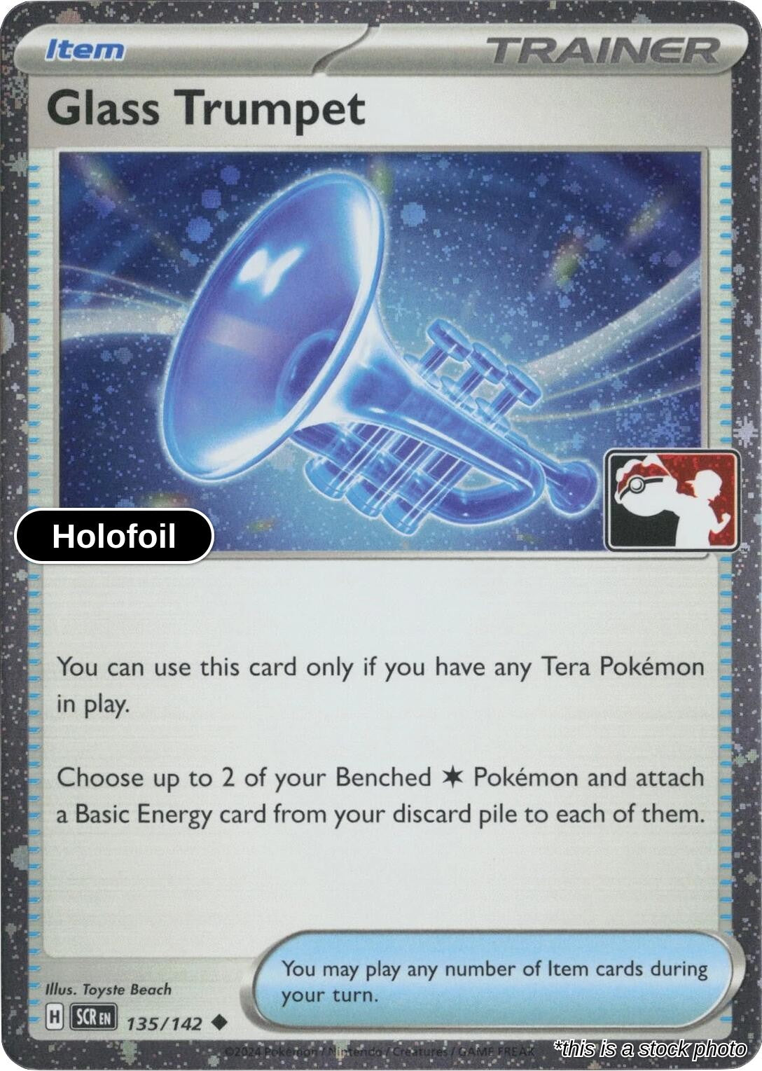 Glass Trumpet - 135/142 (Cosmos Holo)