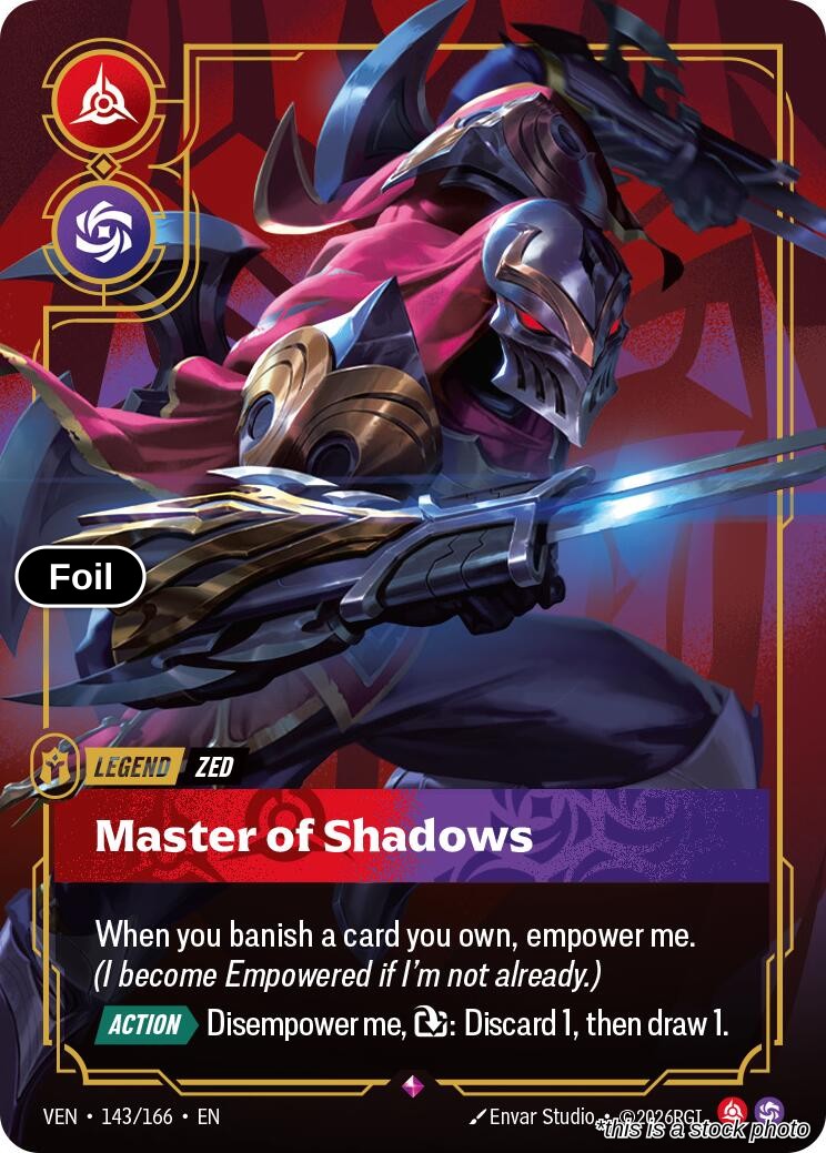 Zed, Master of Shadows