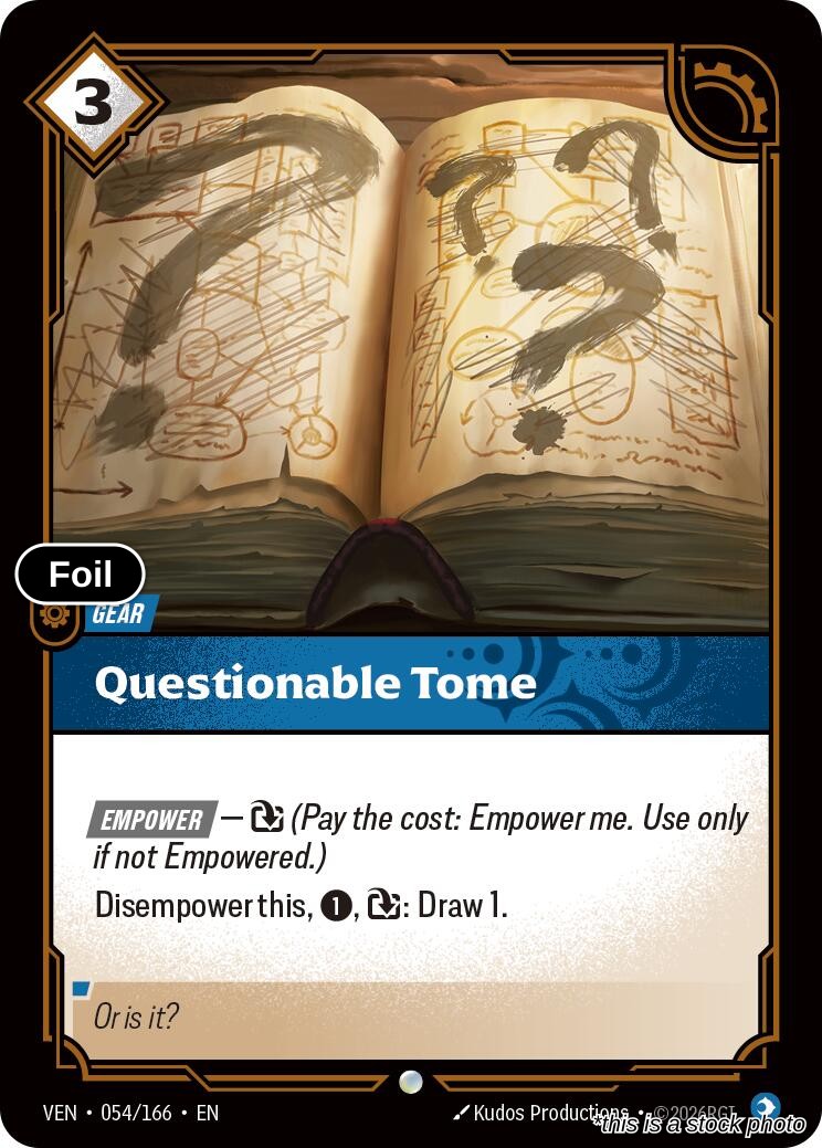 Questionable Tome