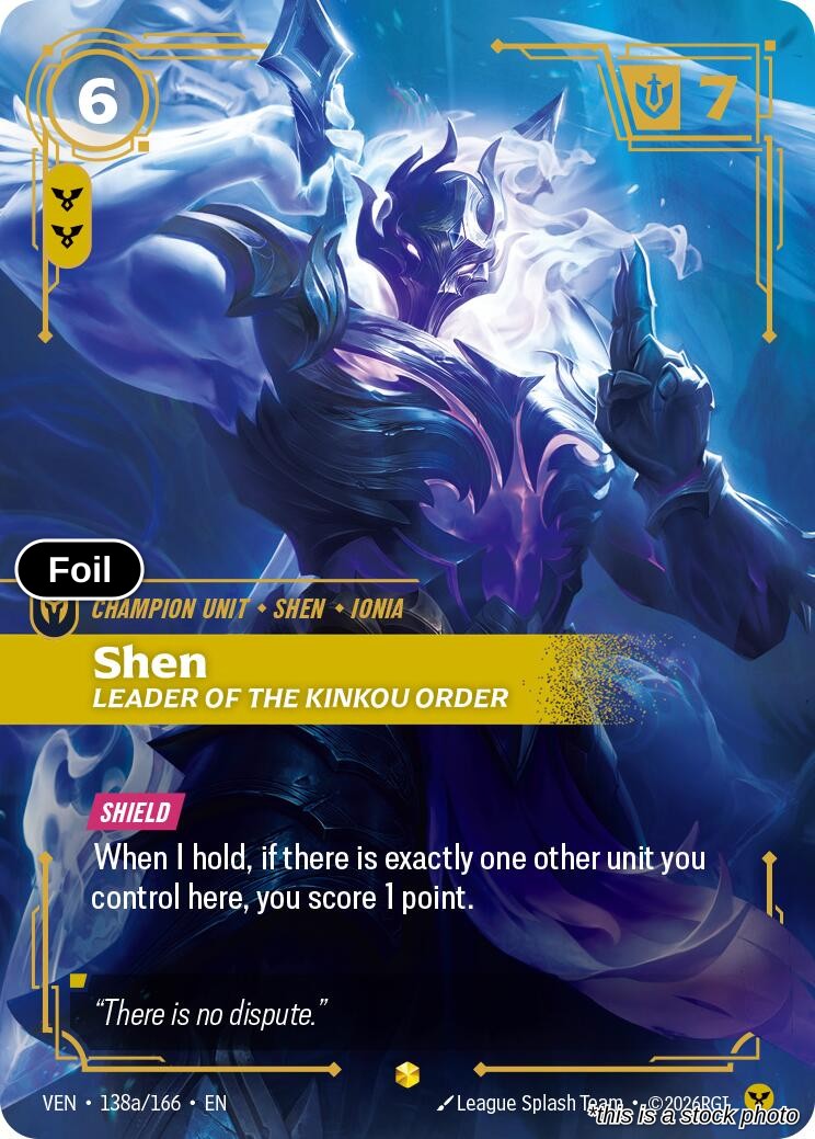 Shen, Leader of the Kinkou Order (Alternate Art)