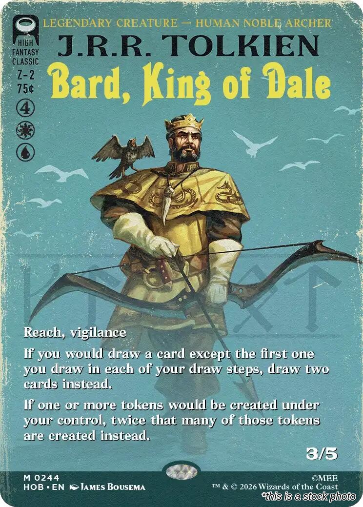 Bard, King of Dale (Borderless)