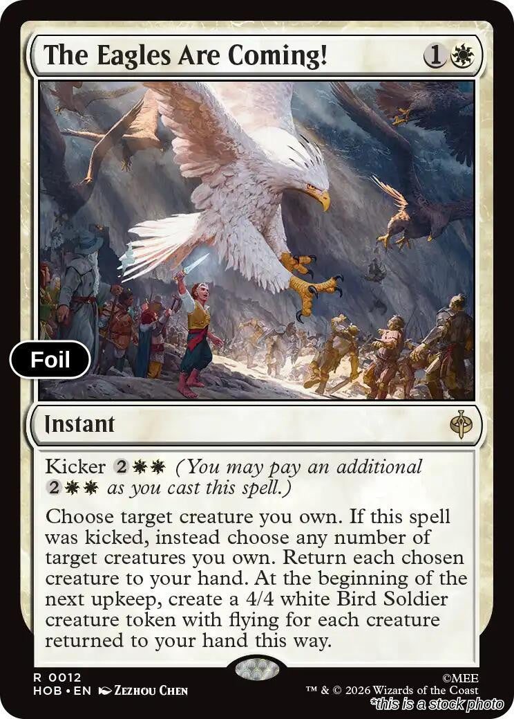 The Eagles Are Coming!