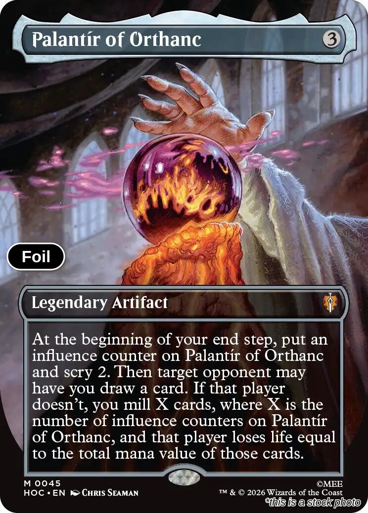 Palantir of Orthanc (Borderless)