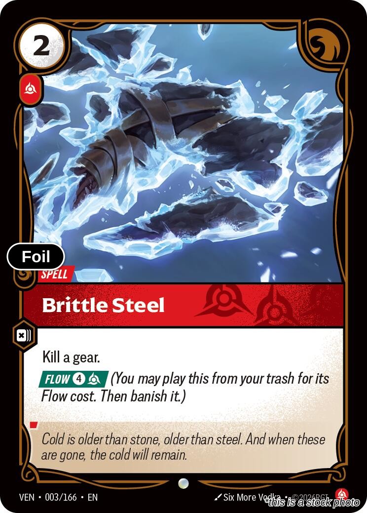 Brittle Steel