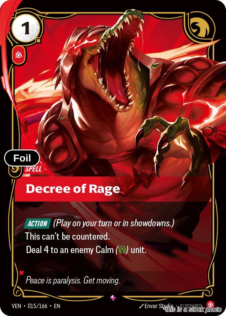 Decree of Rage