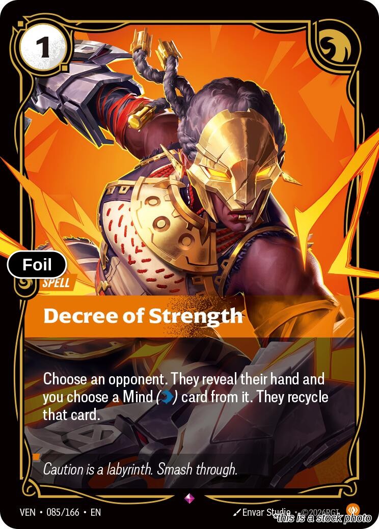 Decree of Strength