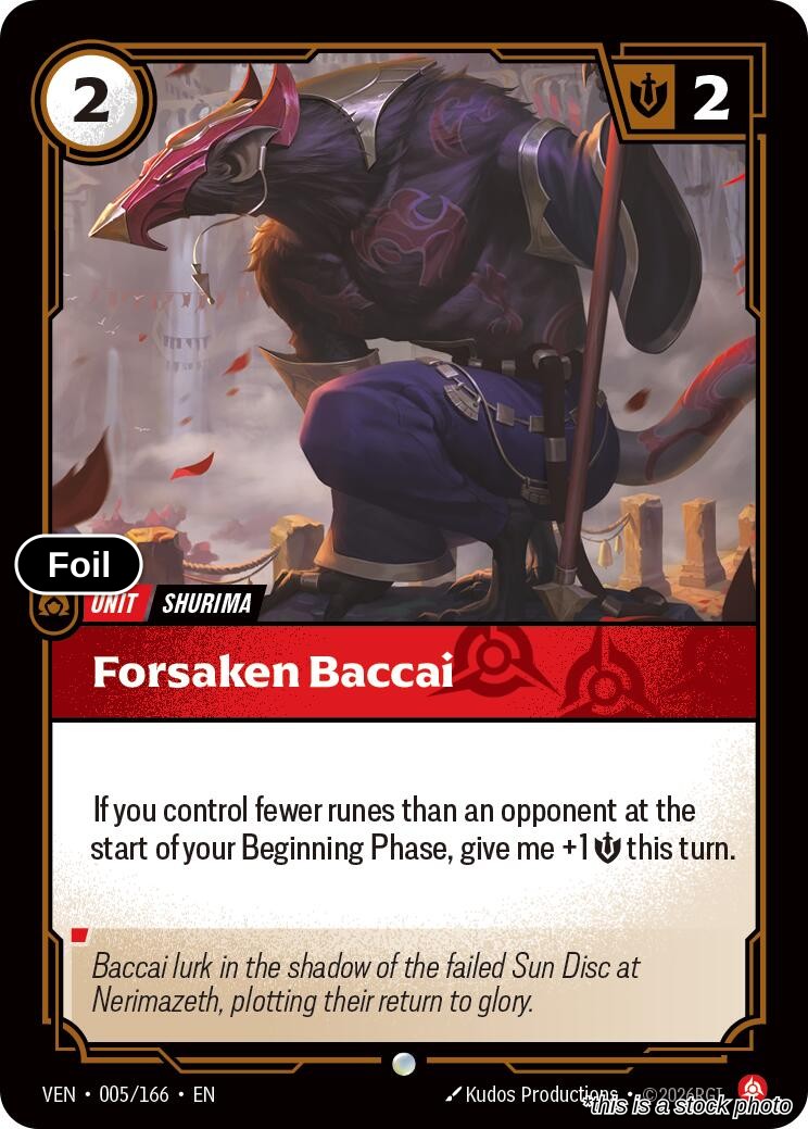 Forsaken Baccai