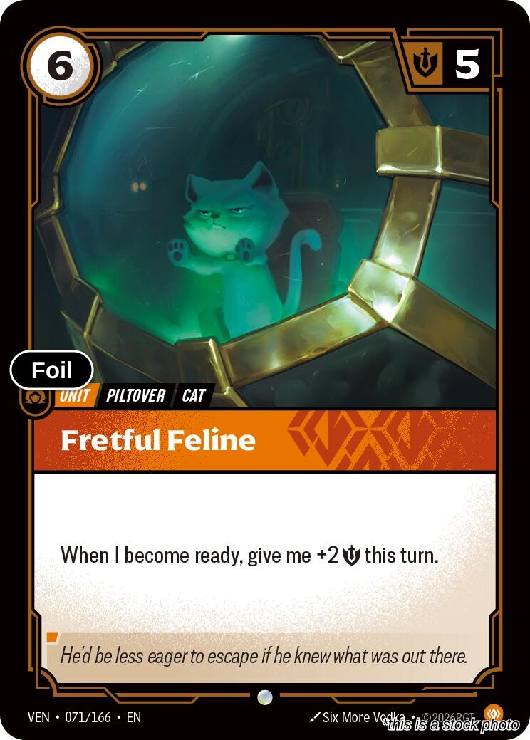 Fretful Feline