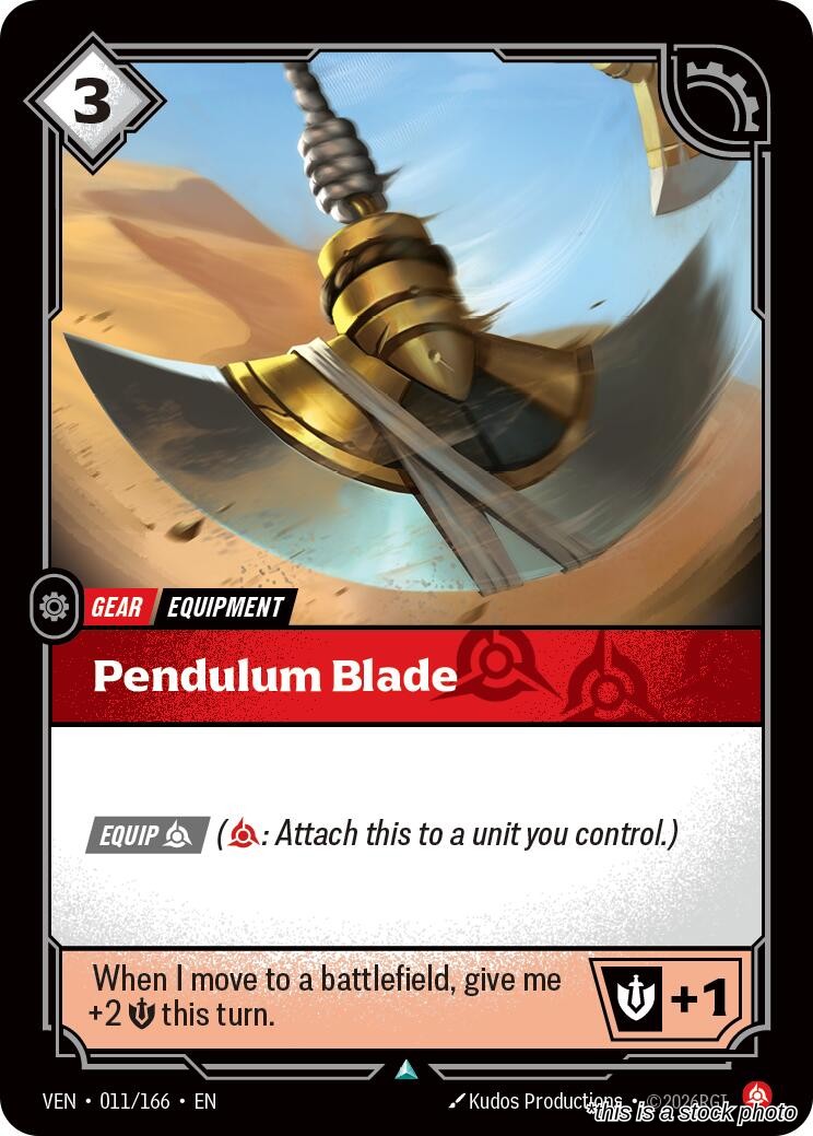 Pendulum Blade