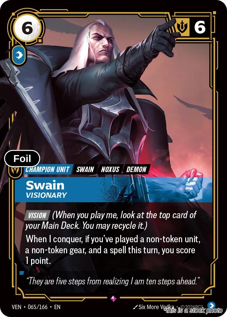 Swain, Visionary