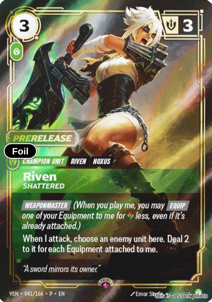 Riven, Shattered