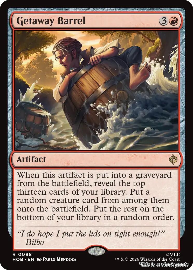 Getaway Barrel
