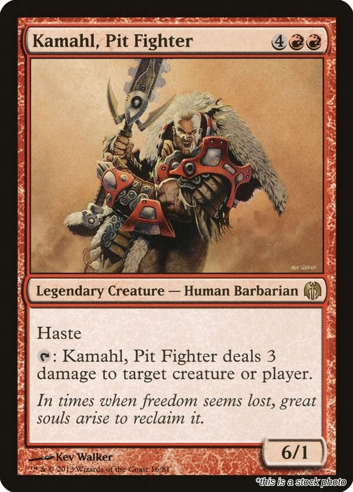 Kamahl, Pit Fighter