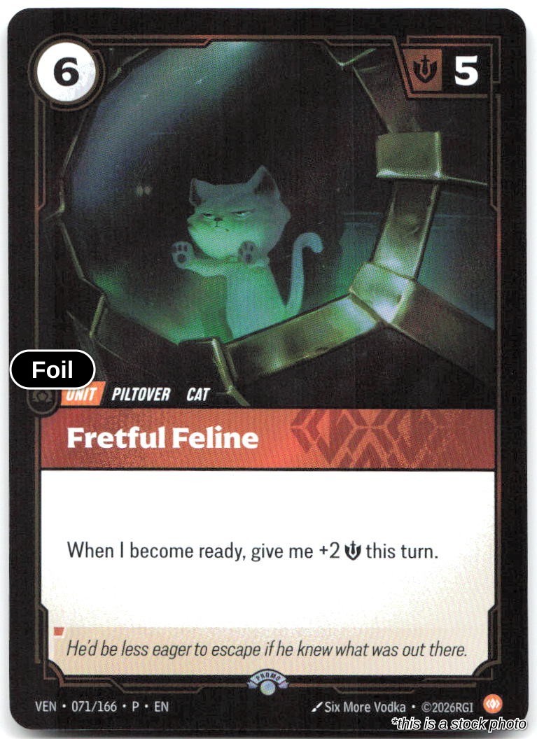 Fretful Feline
