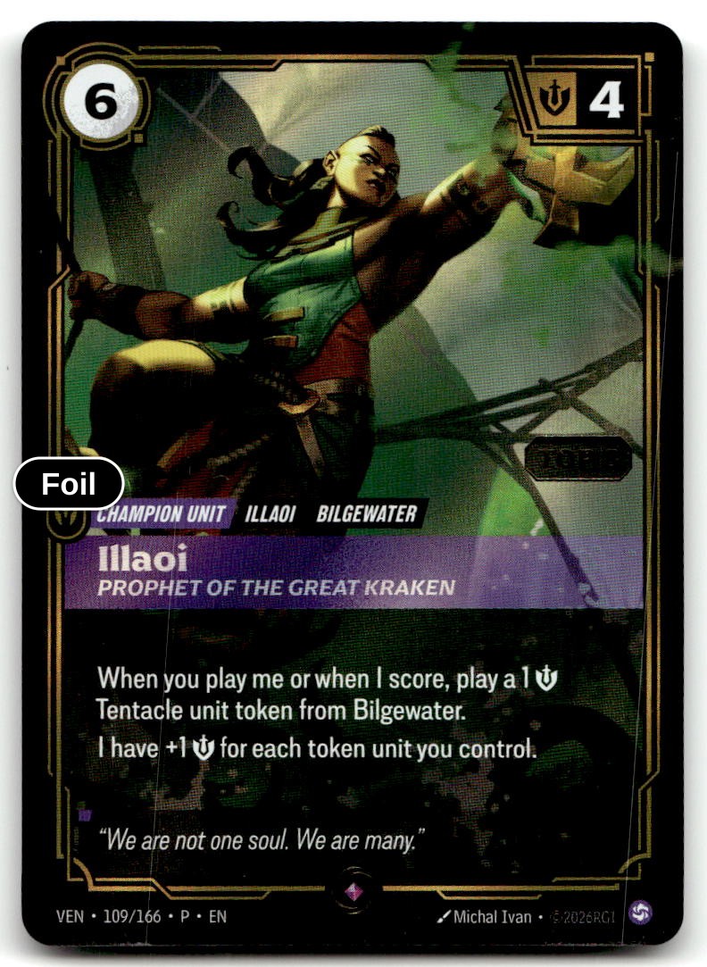Illaoi, Prophet of the Great Kraken (Top 8)
