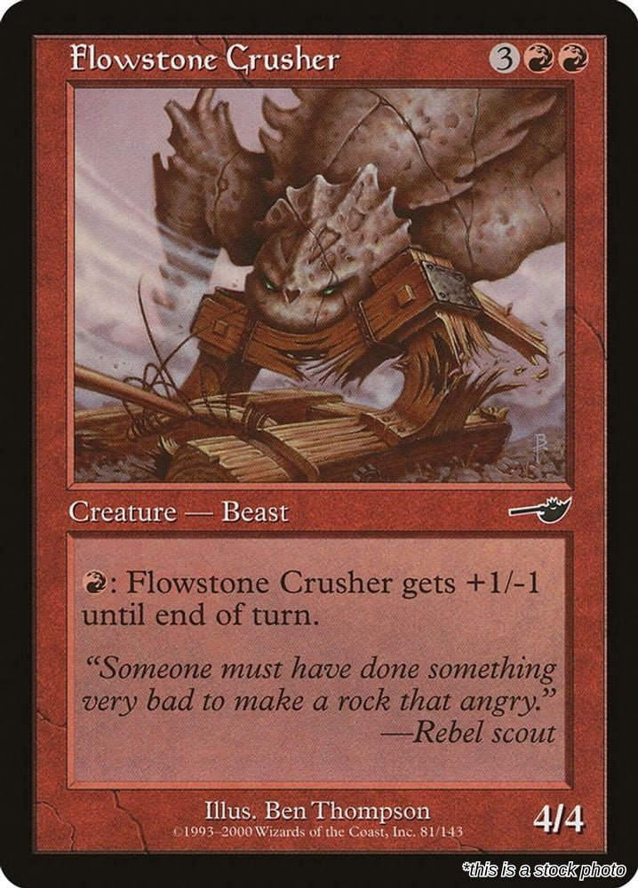 Flowstone Crusher