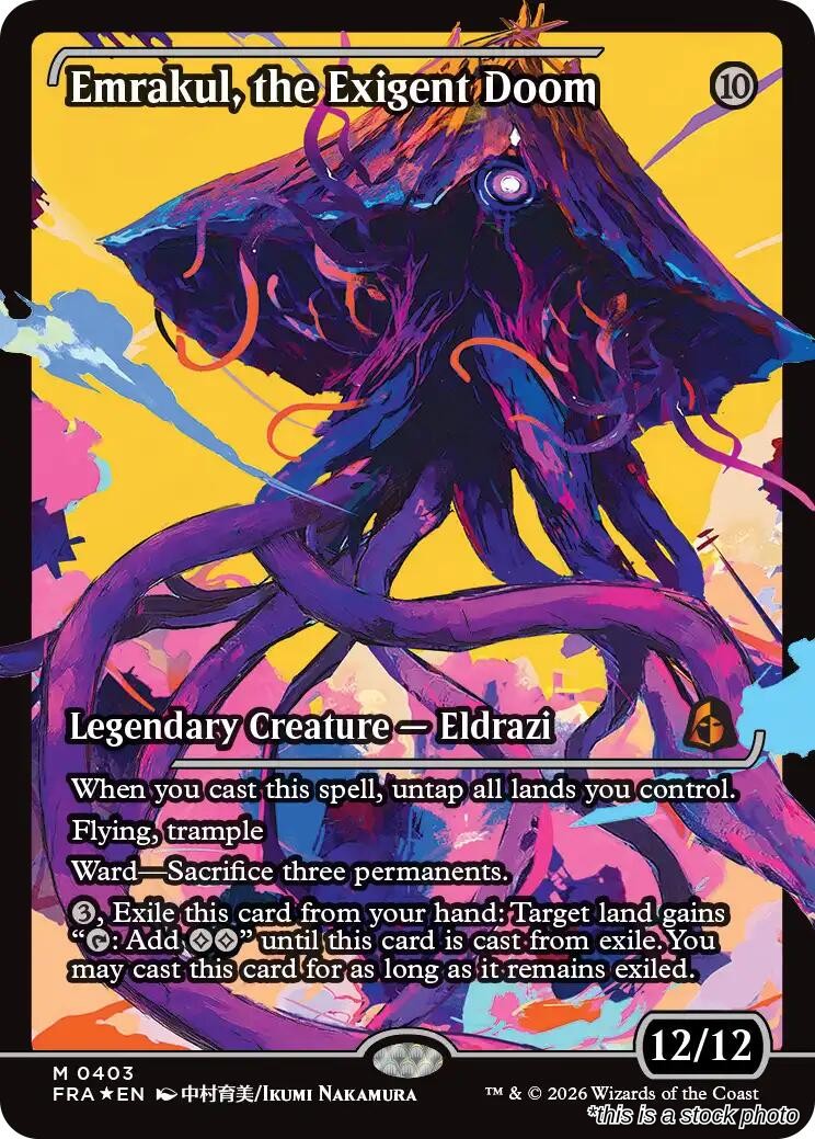 Emrakul, the Exigent Doom (Showcase)