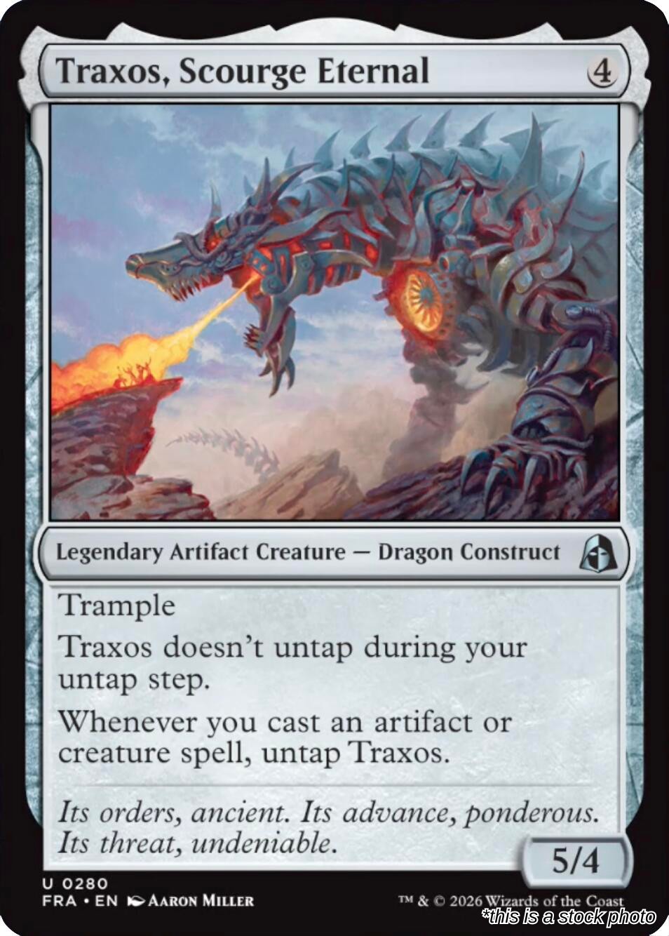 Traxos, Scourge Eternal