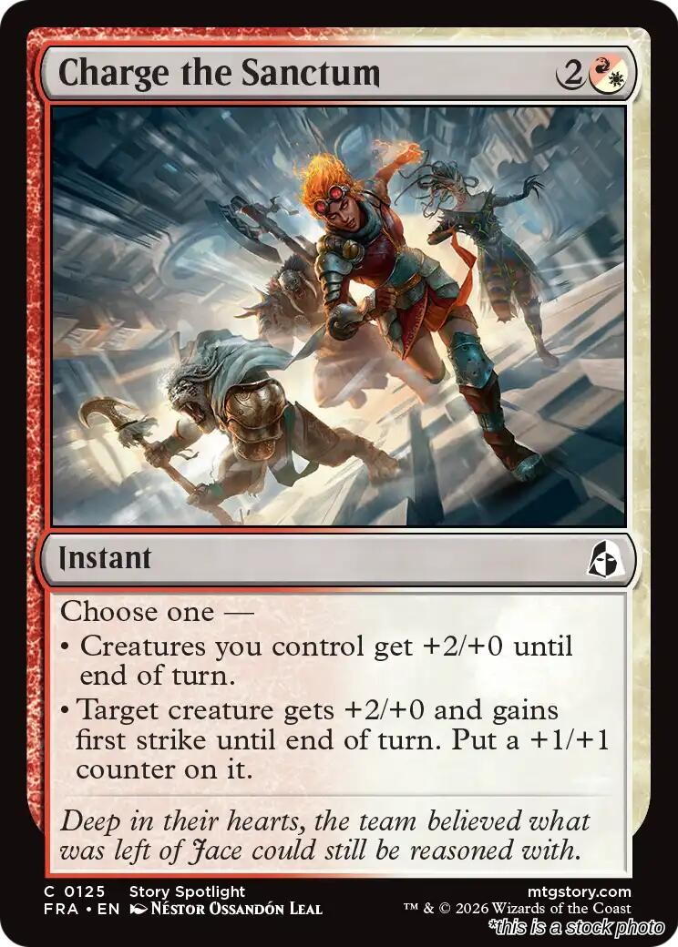 Charge the Sanctum