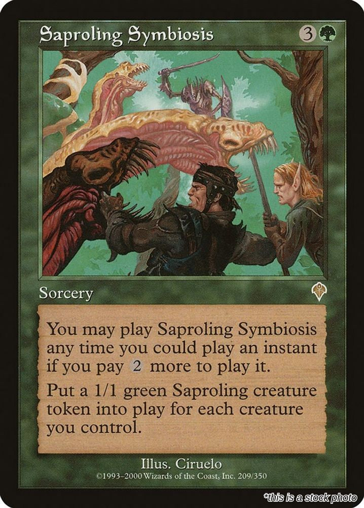 Saproling Symbiosis