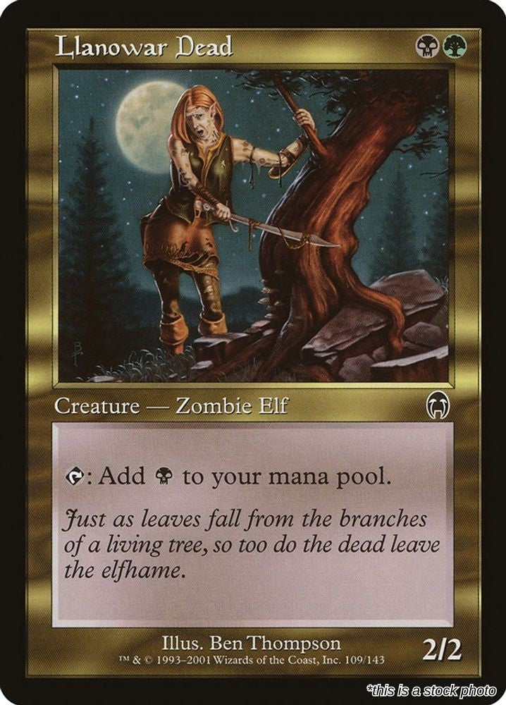 Llanowar Dead