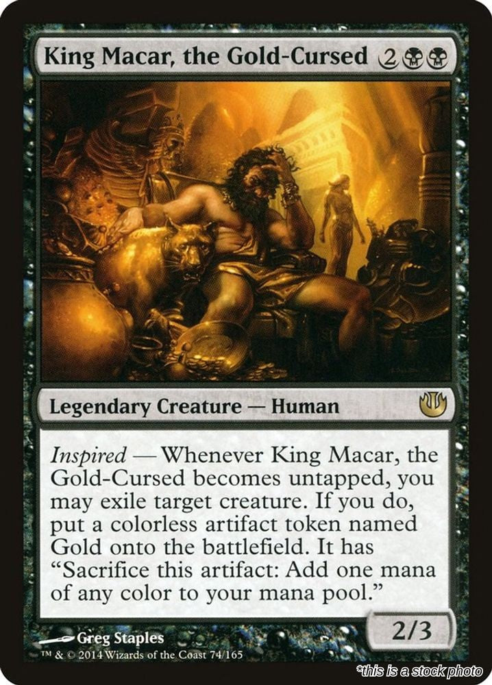 King Macar, the Gold-Cursed