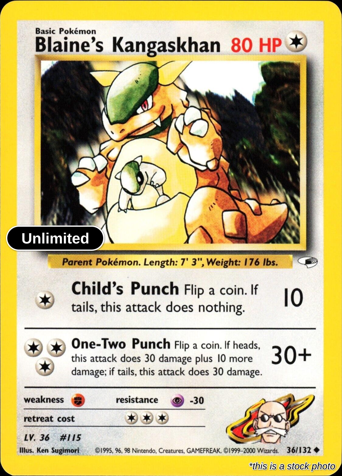Blaine's Kangaskhan