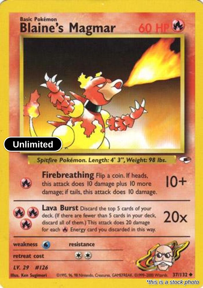 Blaine's Magmar