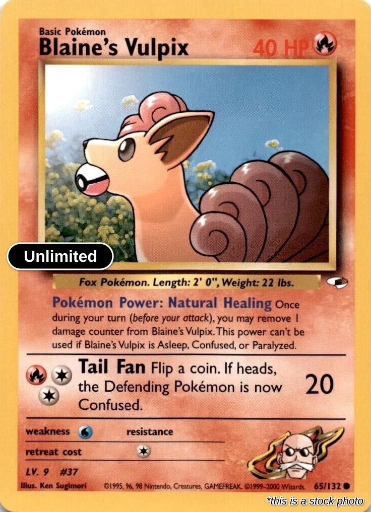 Blaine's Vulpix