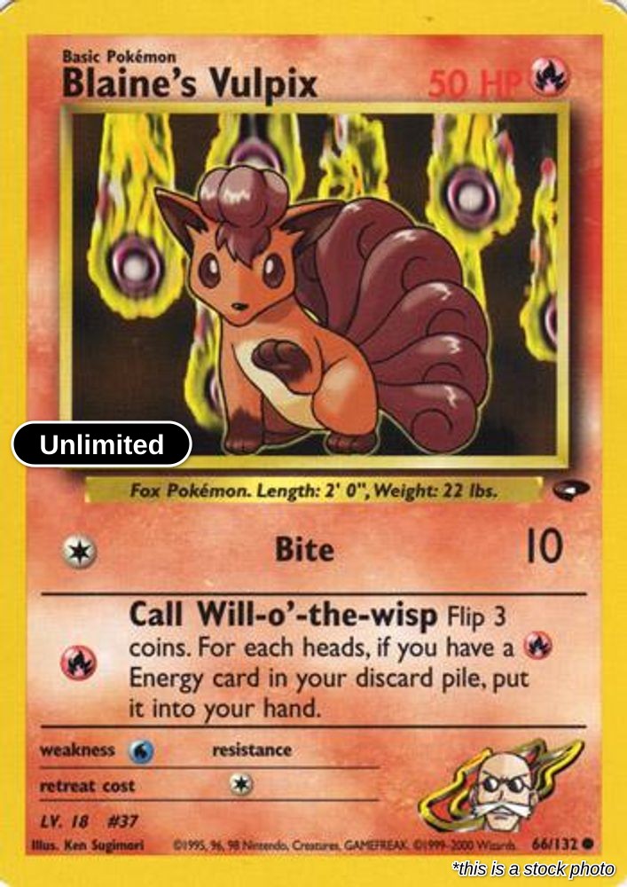 Blaine's Vulpix