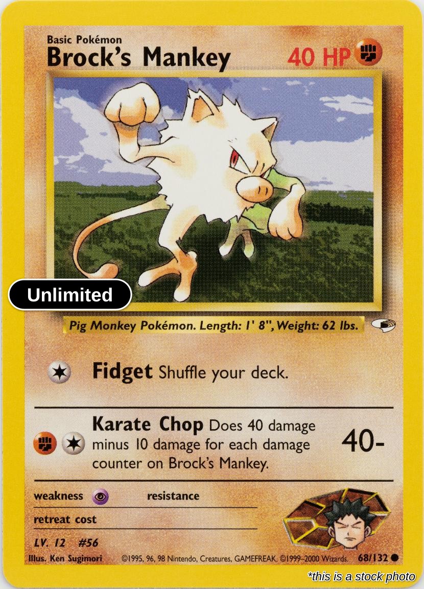 Brock's Mankey (68)
