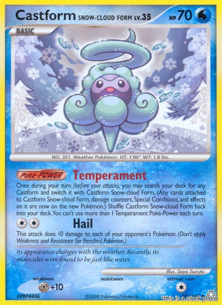 Castform Snow-Cloud Form