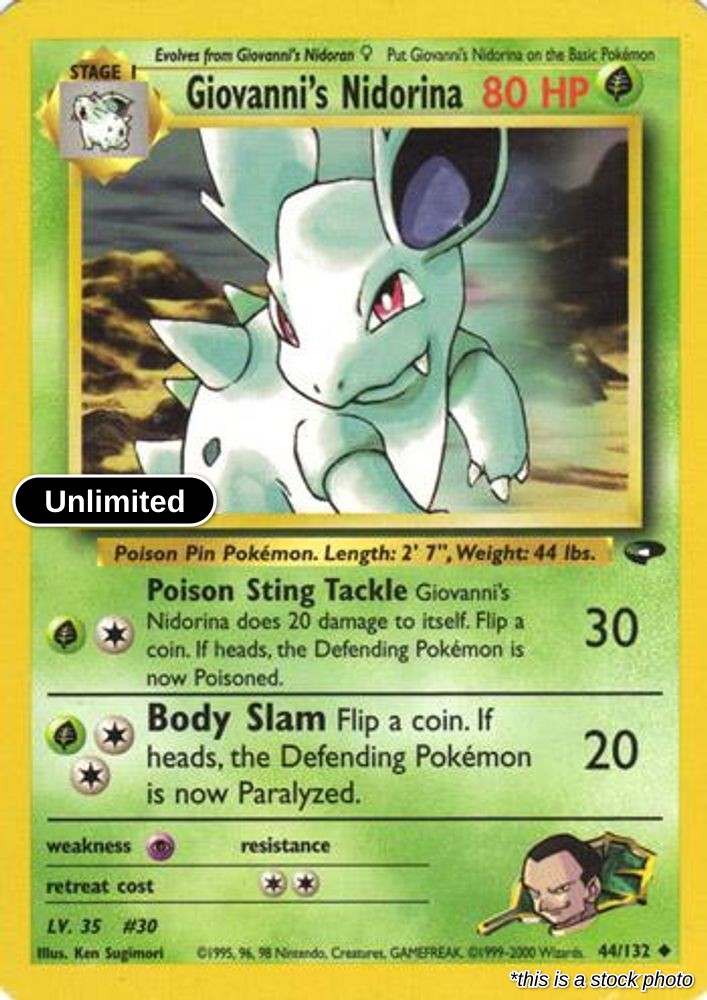 Giovanni's Nidorina