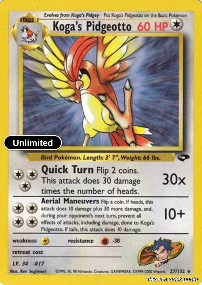 Koga's Pidgeotto