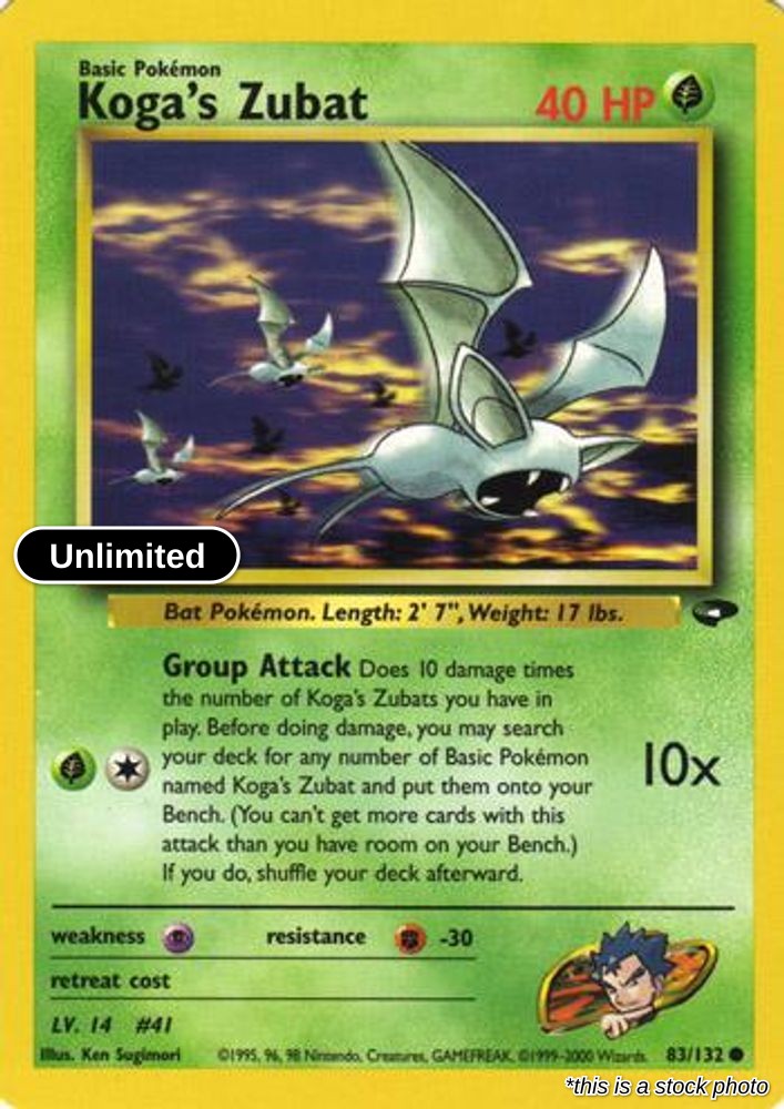 Koga's Zubat