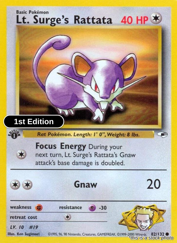 Lt. Surge's Rattata