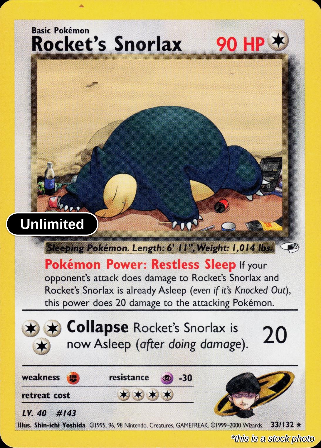 Rocket's Snorlax