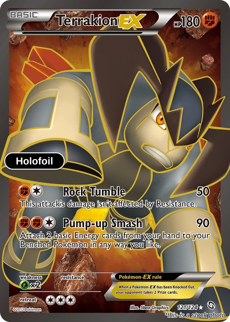 Terrakion EX (121 Full Art)