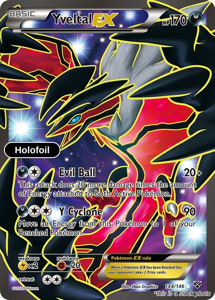 Yveltal EX (144 Full Art)